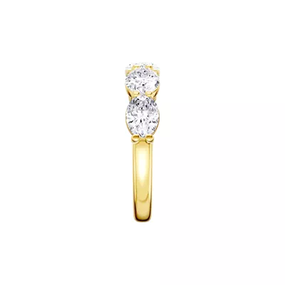 East-West Oval 5-Stone Lab Diamond Band (2.50 ct. tw.)