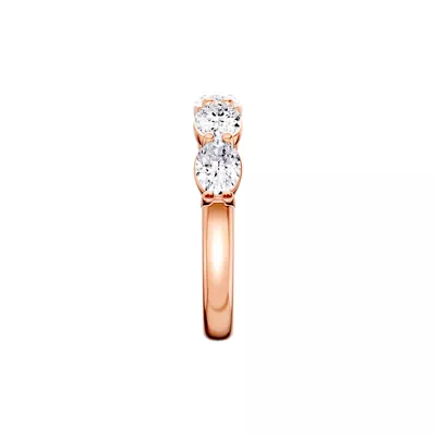 East-West Oval 5-Stone Lab Diamond Band (2.00 ct. tw.)