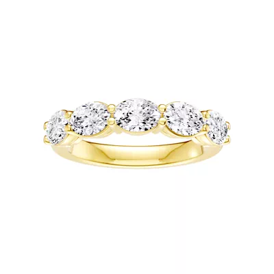 East-West Oval 5-Stone Lab Diamond Band (2.00 ct. tw.)