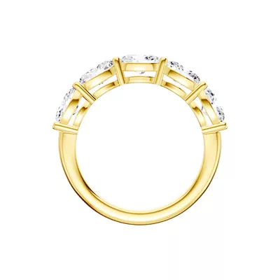 East-West Oval 5-Stone Lab Diamond Band (2.00 ct. tw.)