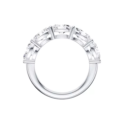 East-West Oval 5-Stone Lab Diamond Band (3.00 ct. tw.)