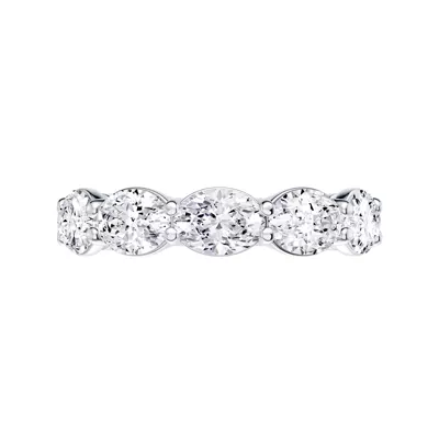 East-West Oval 5-Stone Lab Diamond Band (3.00 ct. tw.)