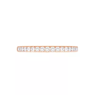 Princess-Cut Pavé Diamond Band (.50 ct. tw.)