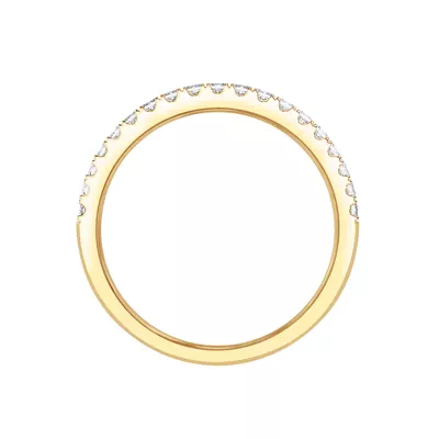 Princess-Cut Pavé Lab Diamond Band (.50 ct. tw.)