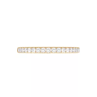 Princess-Cut Pavé Diamond Band (.50 ct. tw.)