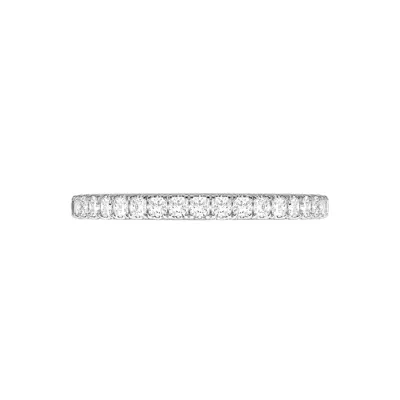 Princess-Cut Pavé Diamond Band (.50 ct. tw.)