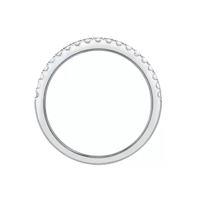 Princess-Cut Pavé Diamond Band (.50 ct. tw.)