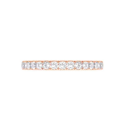 Princess-Cut Pavé Diamond Band (.75 ct. tw.)