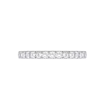 Princess-Cut Pavé Lab Diamond Band (.75 ct. tw.)