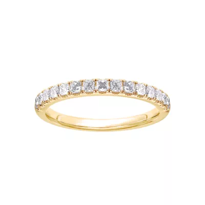 Princess-Cut Pavé Lab Diamond Band (.75 ct. tw.)
