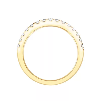 Princess-Cut Pavé Lab Diamond Band (.75 ct. tw.)