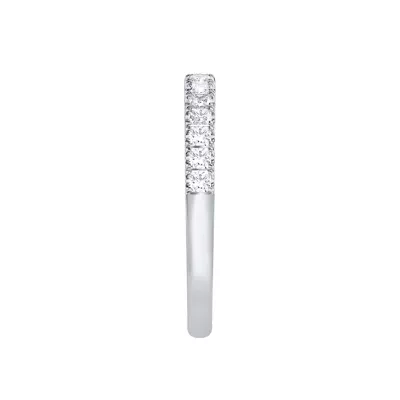Princess-Cut Pavé Diamond Band (.75 ct. tw.)