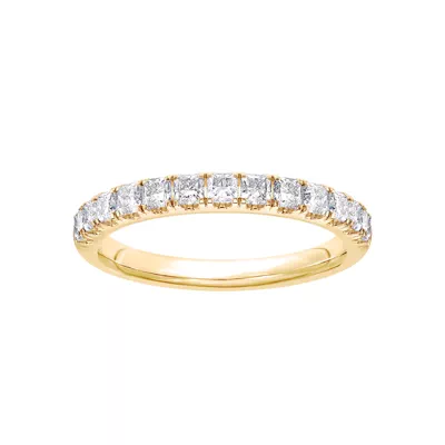 Princess-Cut Pavé Lab Diamond Band (1.00 ct. tw.)