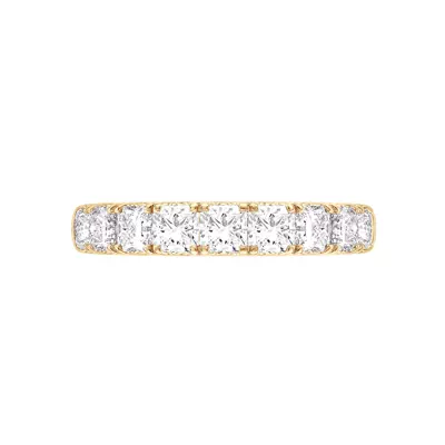 Princess-Cut Pavé Lab Diamond Band (2.00 ct. tw.)