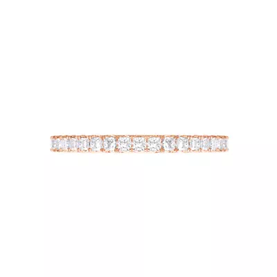 Princess-Cut French Pavé Lab Diamond Band (.50 ct. tw.)