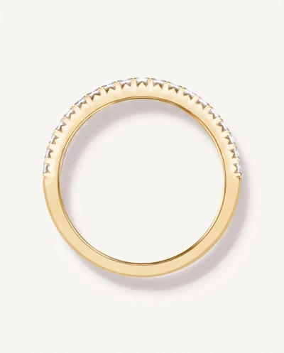Princess-Cut French Pavé Lab Diamond Band (.50 ct. tw.)