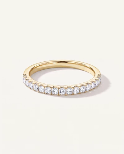 Princess-Cut French Pavé Diamond Band (.50 ct. tw.)
