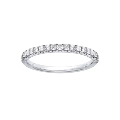 Princess-Cut French Pavé Lab Diamond Band (.50 ct. tw.)