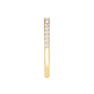 Princess-Cut French Pavé Lab Diamond Band (.50 ct. tw.)