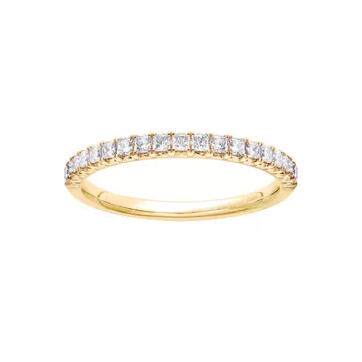 Princess-Cut French Pavé Diamond Band (.50 ct. tw.)