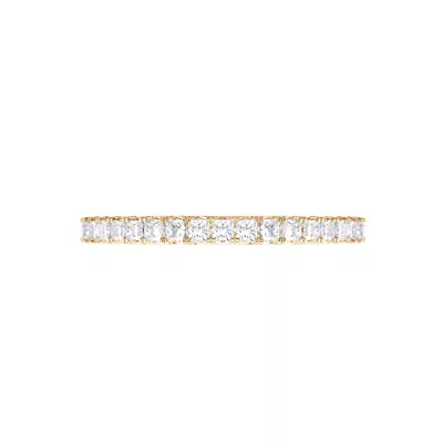 Princess-Cut French Pavé Diamond Band (.50 ct. tw.)