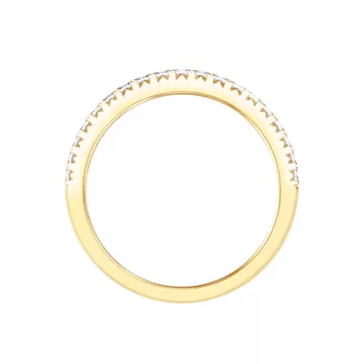 Princess-Cut French Pavé Diamond Band (.50 ct. tw.)