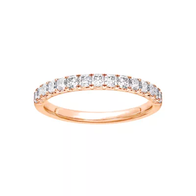 Princess-Cut French Pavé Diamond Band (.75 ct. tw.)