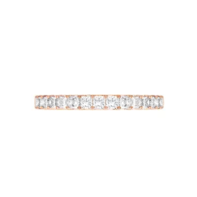 Princess-Cut French Pavé Diamond Band (.75 ct. tw.)