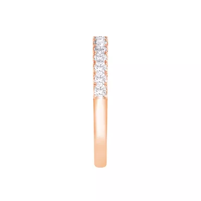 Princess-Cut French Pavé Diamond Band (.75 ct. tw.)