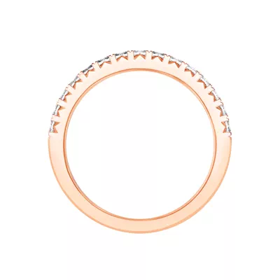 Princess-Cut French Pavé Diamond Band (.75 ct. tw.)
