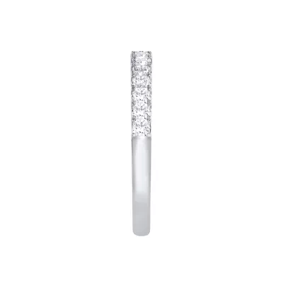 Princess-Cut French Pavé Lab Diamond Band (.75 ct. tw.)