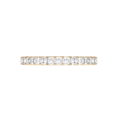 Princess-Cut French Pavé Diamond Band (.75 ct. tw.)