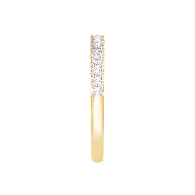Princess-Cut French Pavé Diamond Band (.75 ct. tw.)