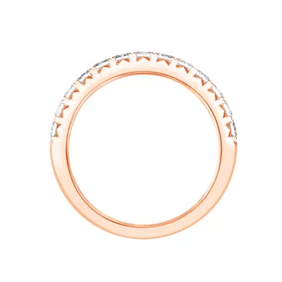 Princess-Cut French Pavé Lab Diamond Band (1.00 ct. tw.)