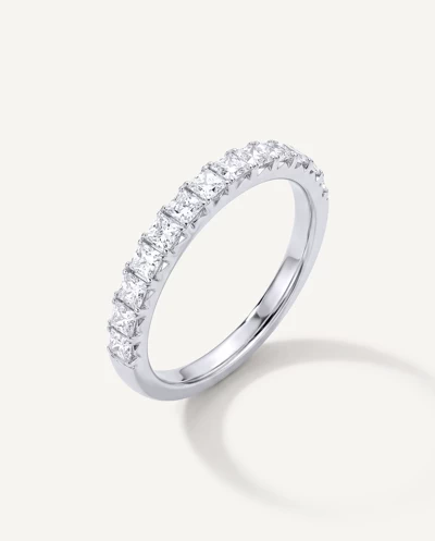 Princess-Cut French Pavé Lab Diamond Band (1.00 ct. tw.)