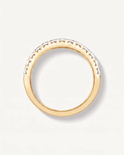 Princess-Cut French Pavé Lab Diamond Band (1.00 ct. tw.)