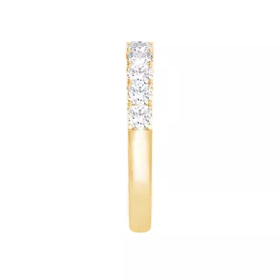 Princess-Cut French Pavé Lab Diamond Band (1.50 ct. tw.)