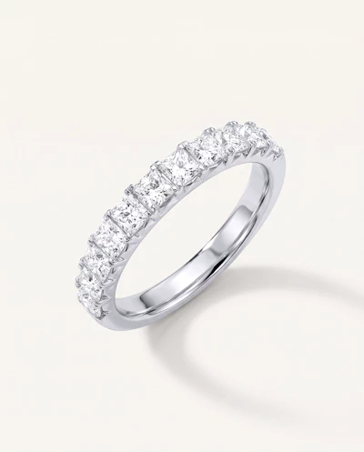 Princess-Cut French Pavé Lab Diamond Band (1.50 ct. tw.)