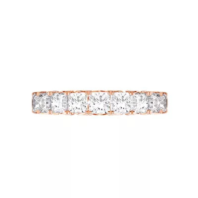 Princess-Cut French Pavé Lab Diamond Band (2.00 ct. tw.)