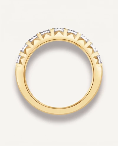 Princess-Cut French Pavé Lab Diamond Band (2.00 ct. tw.)