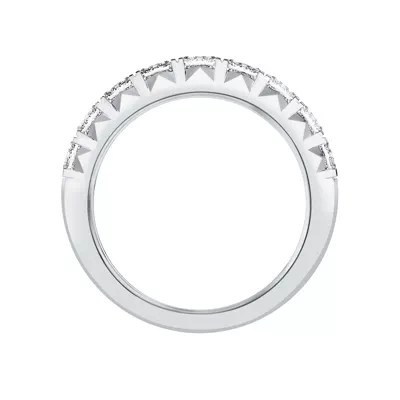 Princess-Cut French Pavé Diamond Band (2.00 ct. tw.)