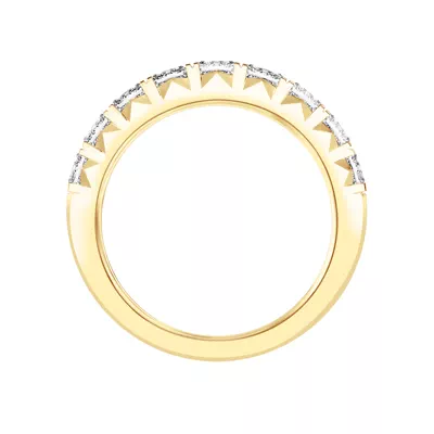 Princess-Cut French Pavé Diamond Band (2.00 ct. tw.)