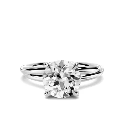 Avalon Crossover Solitaire Engagement Ring