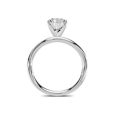 Avalon Crossover Solitaire Engagement Ring