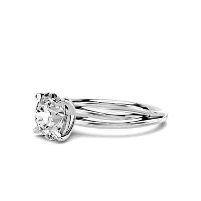 Avalon Crossover Solitaire Engagement Ring
