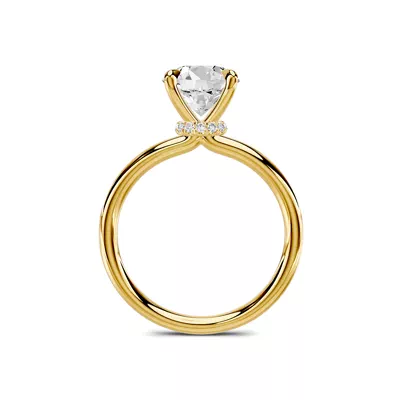 Elaris Diamond Collar Engagement Ring