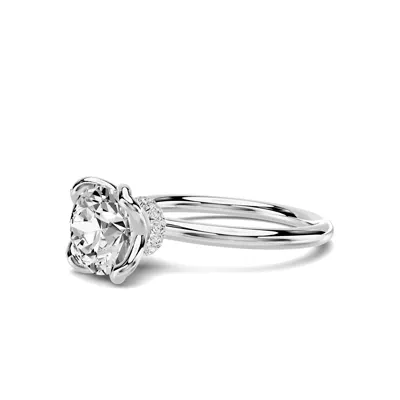 Elaris Tulip Diamond Collar Engagement Ring