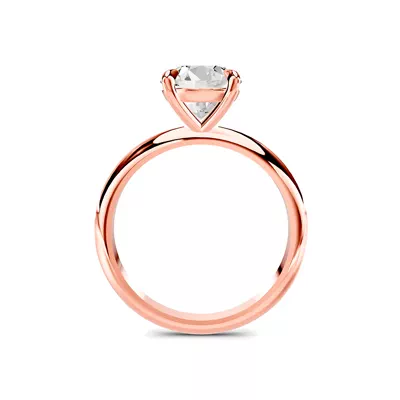 Serra Knife Edge Gallery Basket Engagement Ring (2mm)