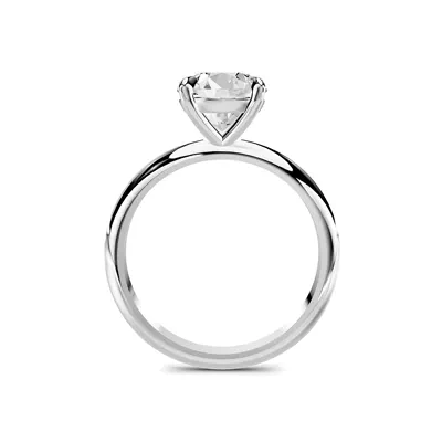 Serra Knife Edge Gallery Basket Engagement Ring (2mm)