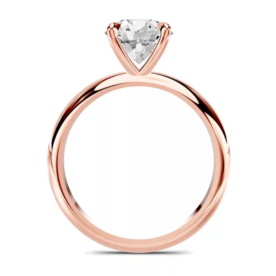 Serra Knife Edge Engagement Ring (2.5mm)